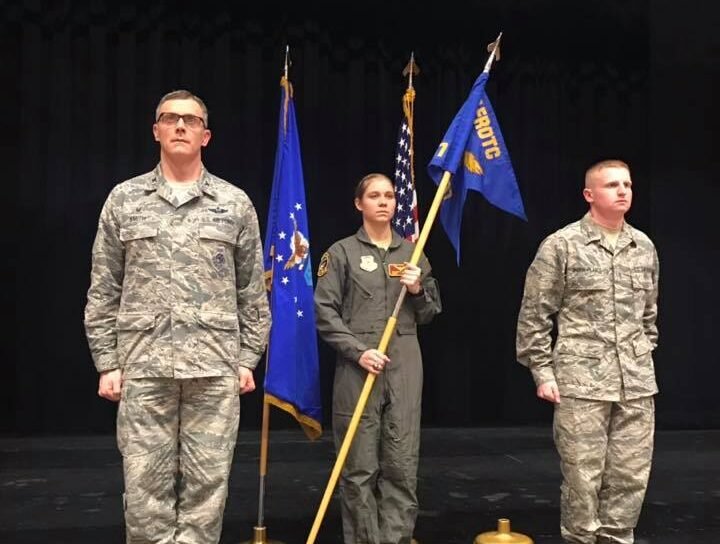 matt and cadet change of command
